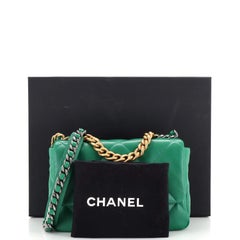 Chanel 19 Flap Bag Quilted Leather Medium