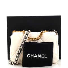 Chanel 19 Flap Bag Quilted Leather Medium