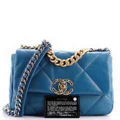 Chanel 19 Flap Bag Quilted Leather Medium