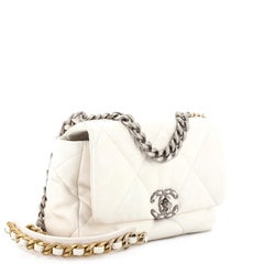 Chanel 19 Flap Bag Quilted Leather Medium