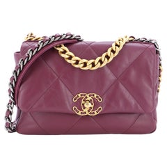 Chanel 19 Flap Bag Quilted Leather Medium Chanel 19 Flap Bag Quilted Leather Medium