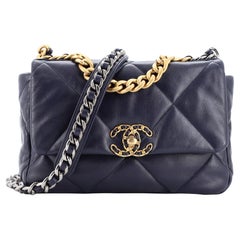 Chanel 19 Flap Bag Quilted Leather Medium Chanel 19 Flap Bag Quilted Leather Medium