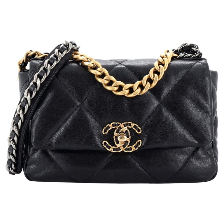 Chanel Chanel 19 Large Handbag AS1161 B04824 C200 , White, One Size
