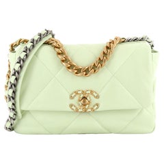 Chanel 19 Flap Bag - 259 For Sale on 1stDibs  chanel 19 small, chanel 19  for sale, chanel 19 flap bag price