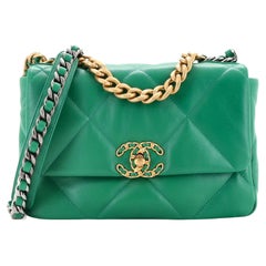 Chanel 19 Flap Bag Quilted Leather Medium Chanel 19 Flap Bag Quilted Leather Medium