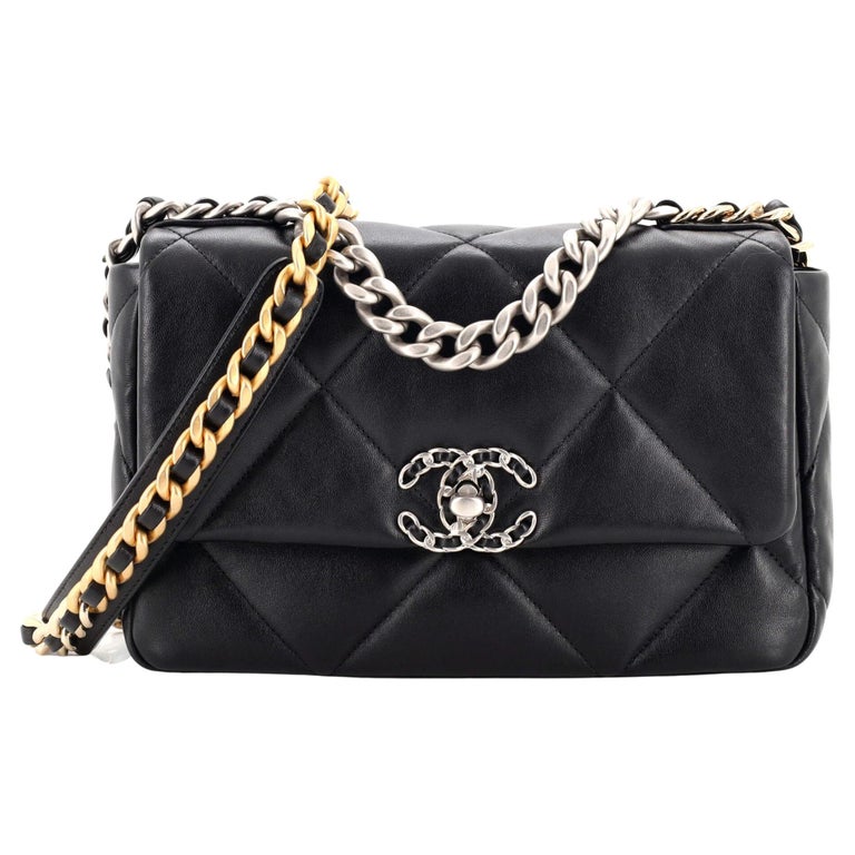 Chanel 19 Flap Bag - 259 For Sale on 1stDibs  chanel 19 small, chanel 19  for sale, chanel 19 flap bag price