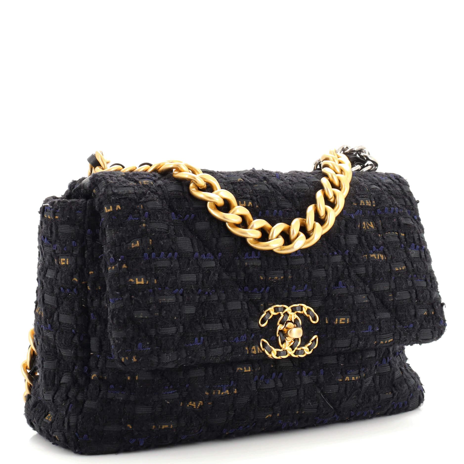 chanel 19 large flap bag