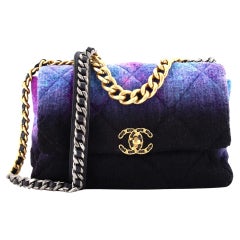 Chanel 19 Tweed Bag - 30 For Sale on 1stDibs