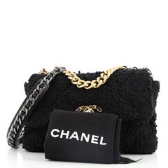 Chanel 19 Flap Bag Quilted Tweed Medium