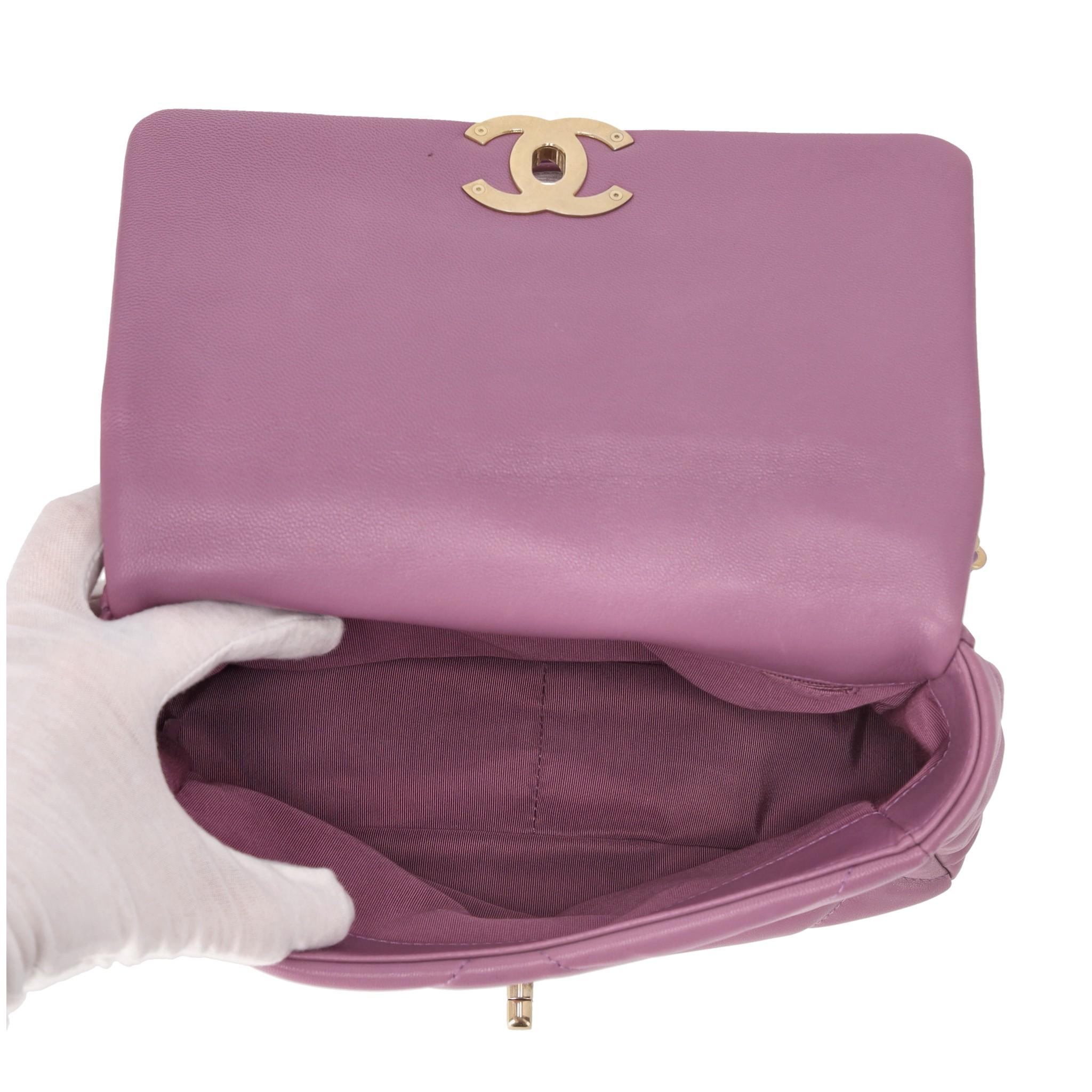 Chanel 19 Leather Flap Bag 1