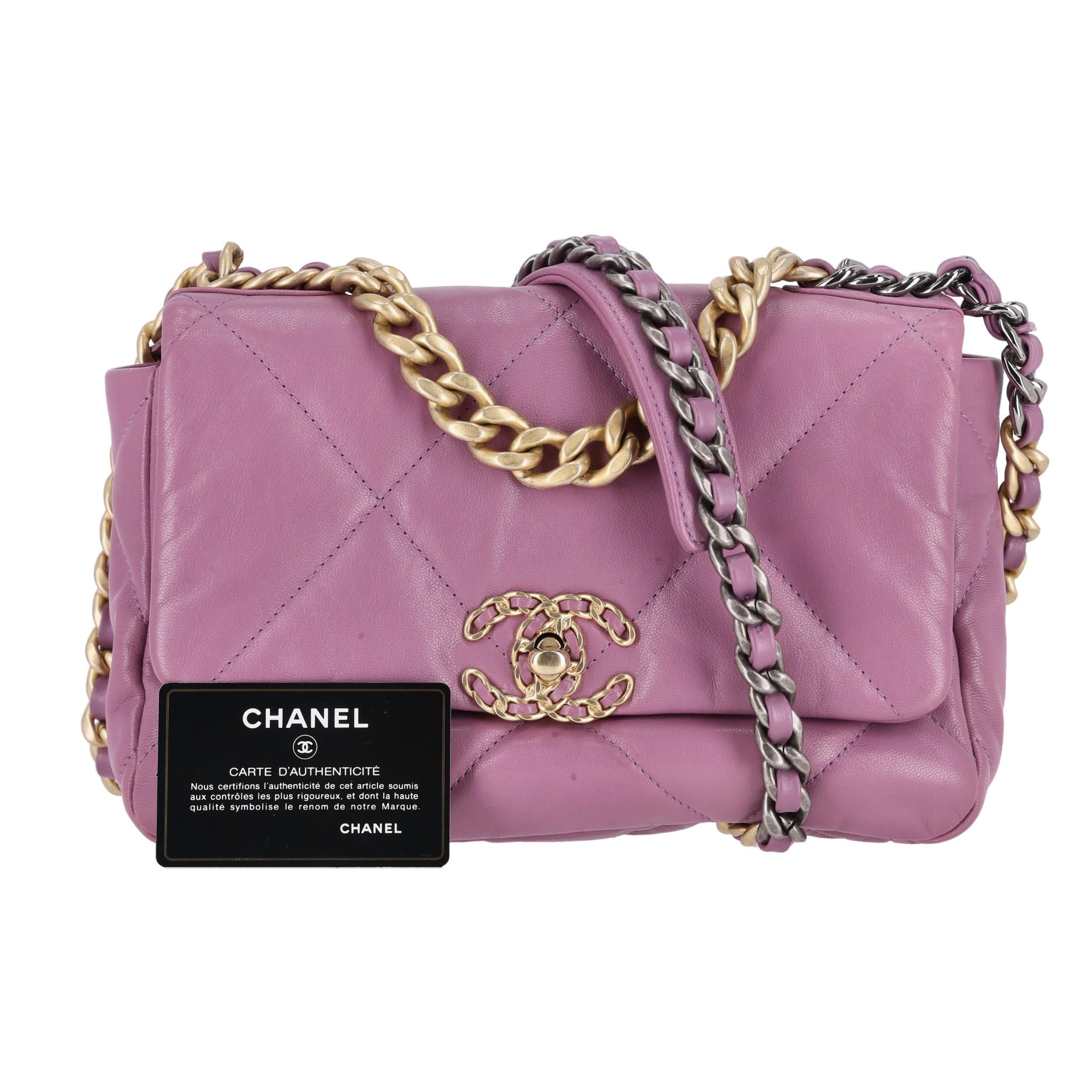 Chanel 19 Leather Flap Bag 2