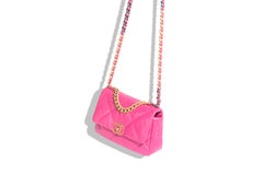 Chanel 19 Neon Pink Handbag