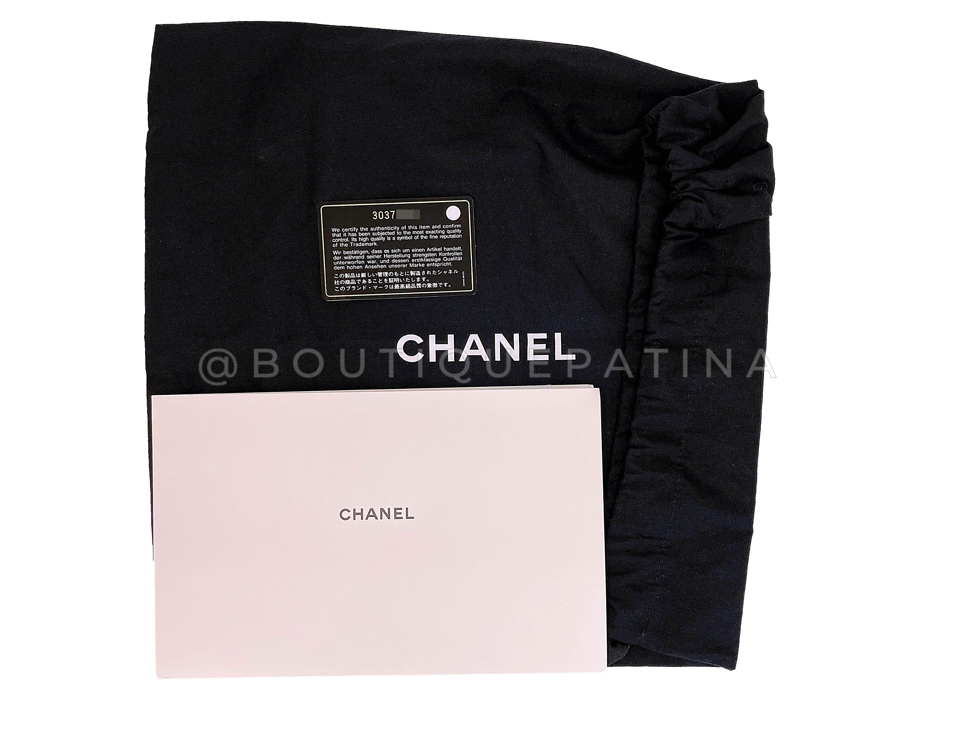 Chanel 19 Rosa Shearling Pelz kleine mittlere Klappe Tasche 67786 im Angebot 10