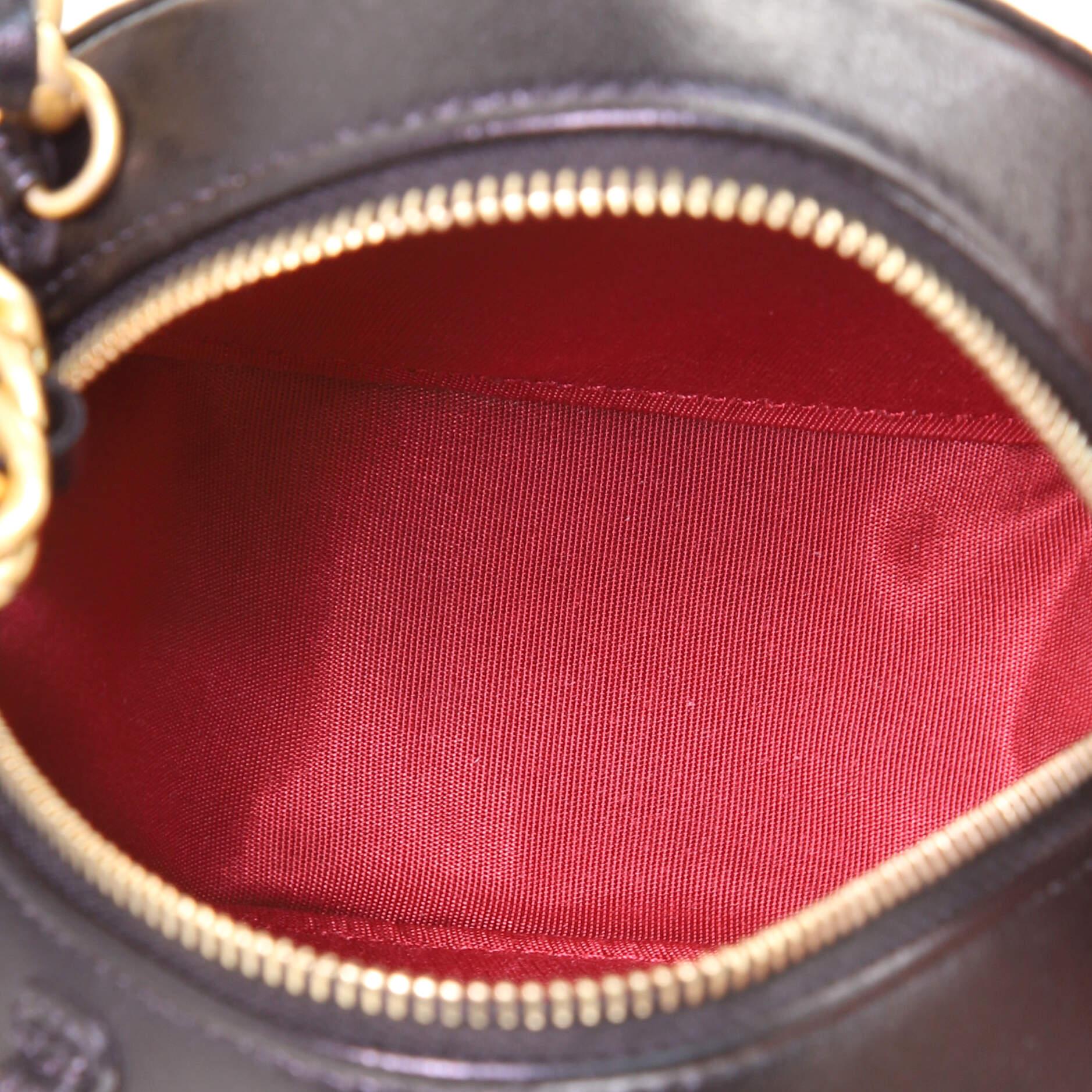 Chanel 19 Round Clutch with Chain Quilted Lambskin 1