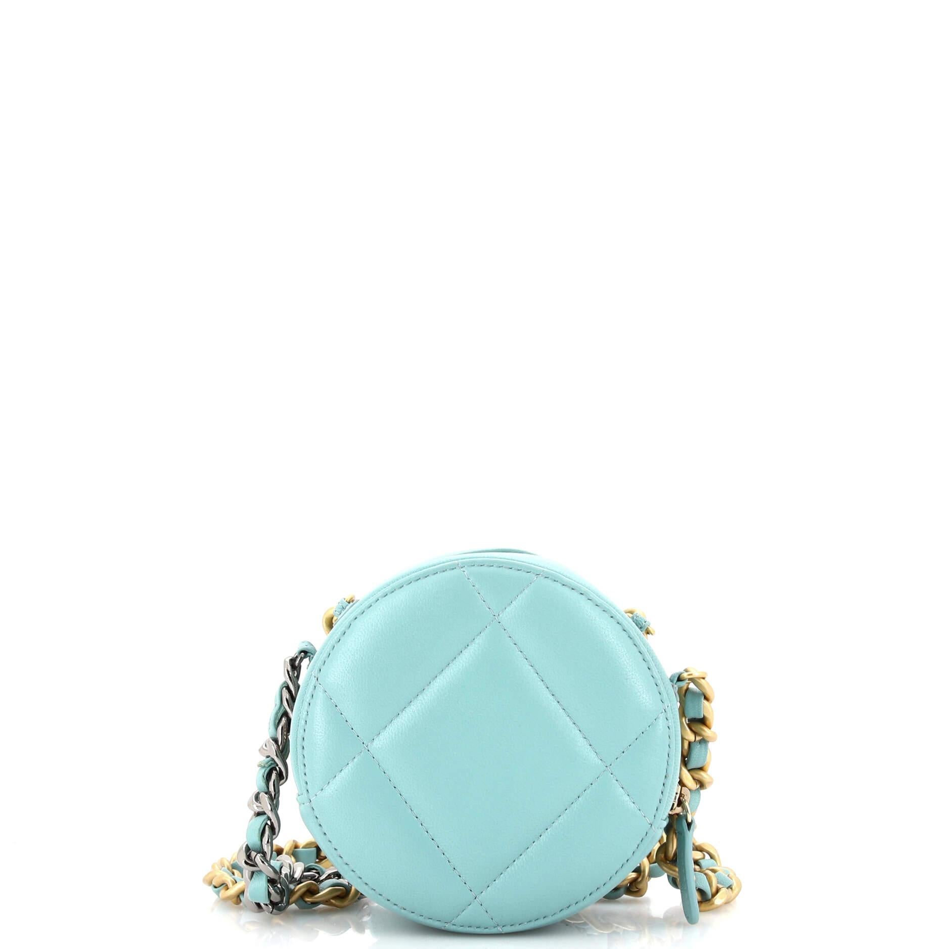 chanel round clutch