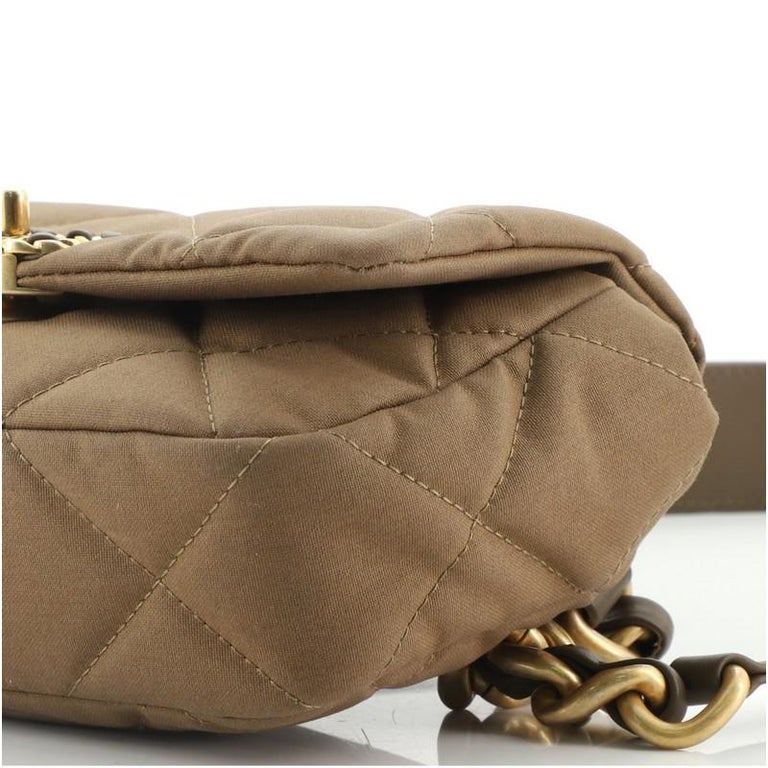 Chanel 19 Waist Bag Quilted Canvas at 1stDibs