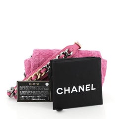 Chanel 19 Waist Bag Quilted Tweed