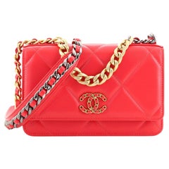 Chanel 19 Wallet on Chain Quilted Lambskin