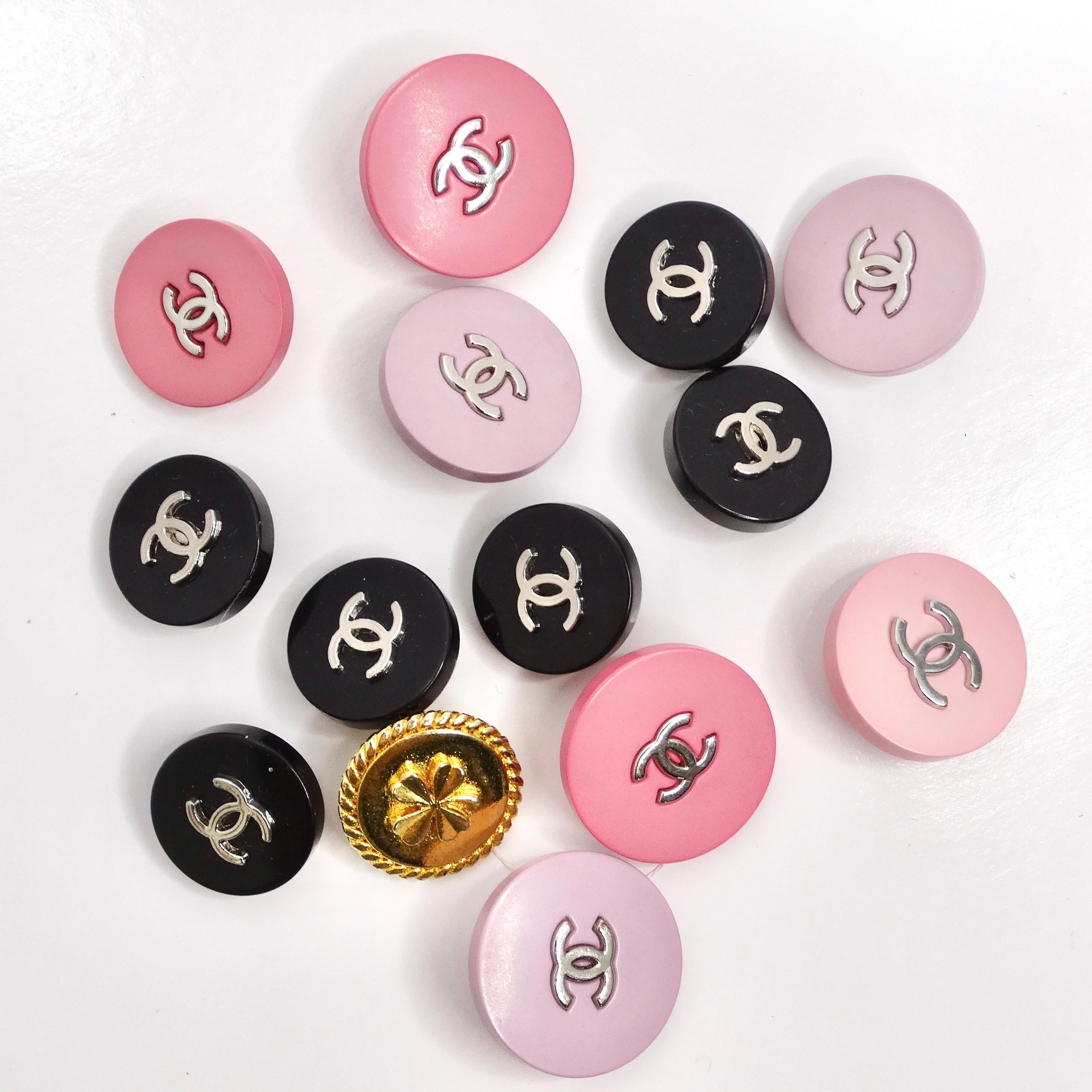 Chanel 1980s and 90s Set Of 21 Buttons 5