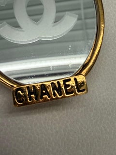 Chanel 1980s Bow Detail mirror Brooch