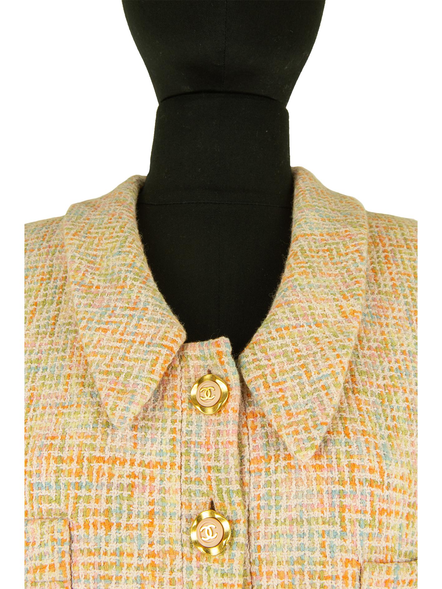 Women's Chanel 1980s Checked Jacket