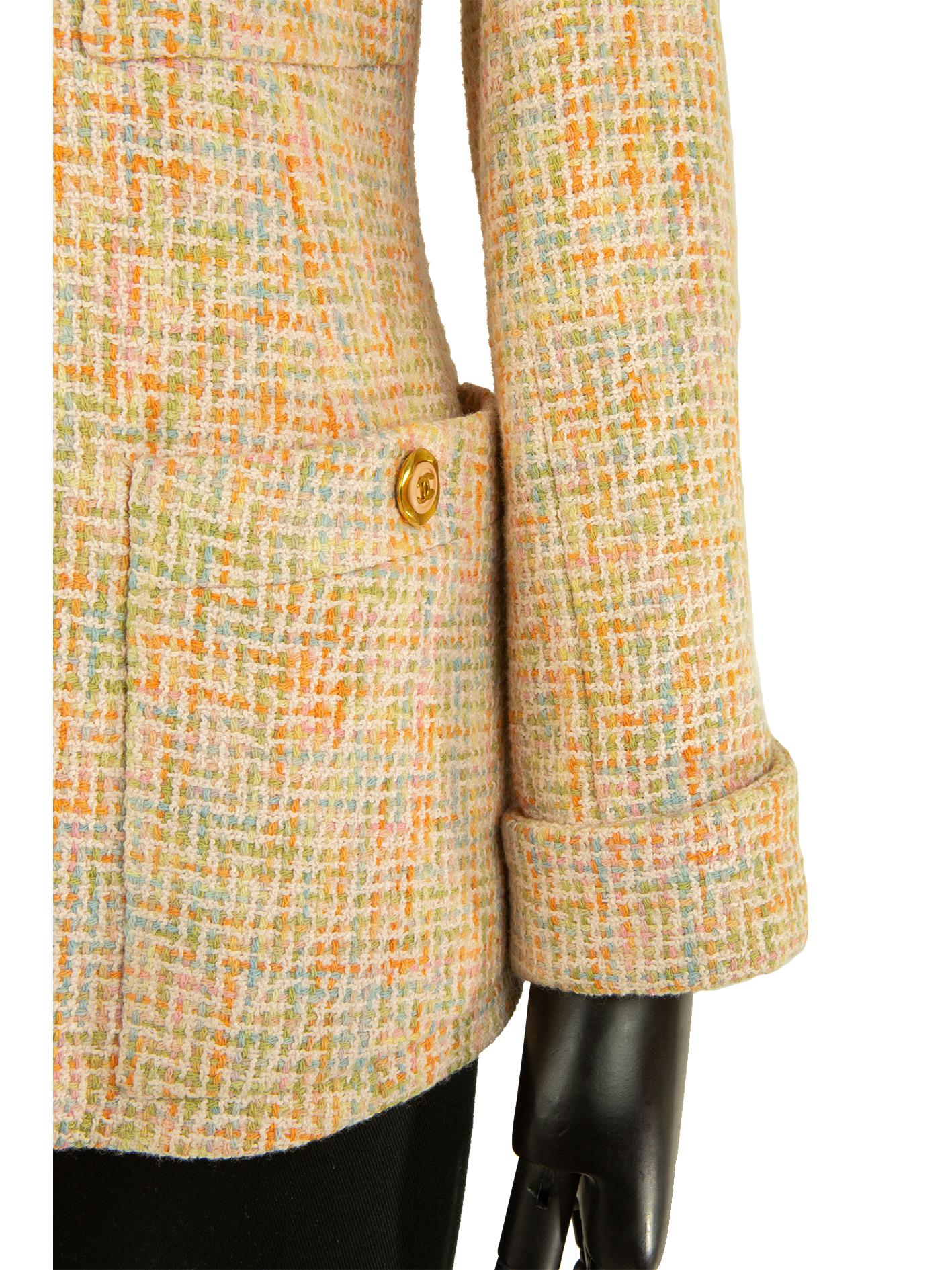 Chanel 1980s Checked Jacket 3