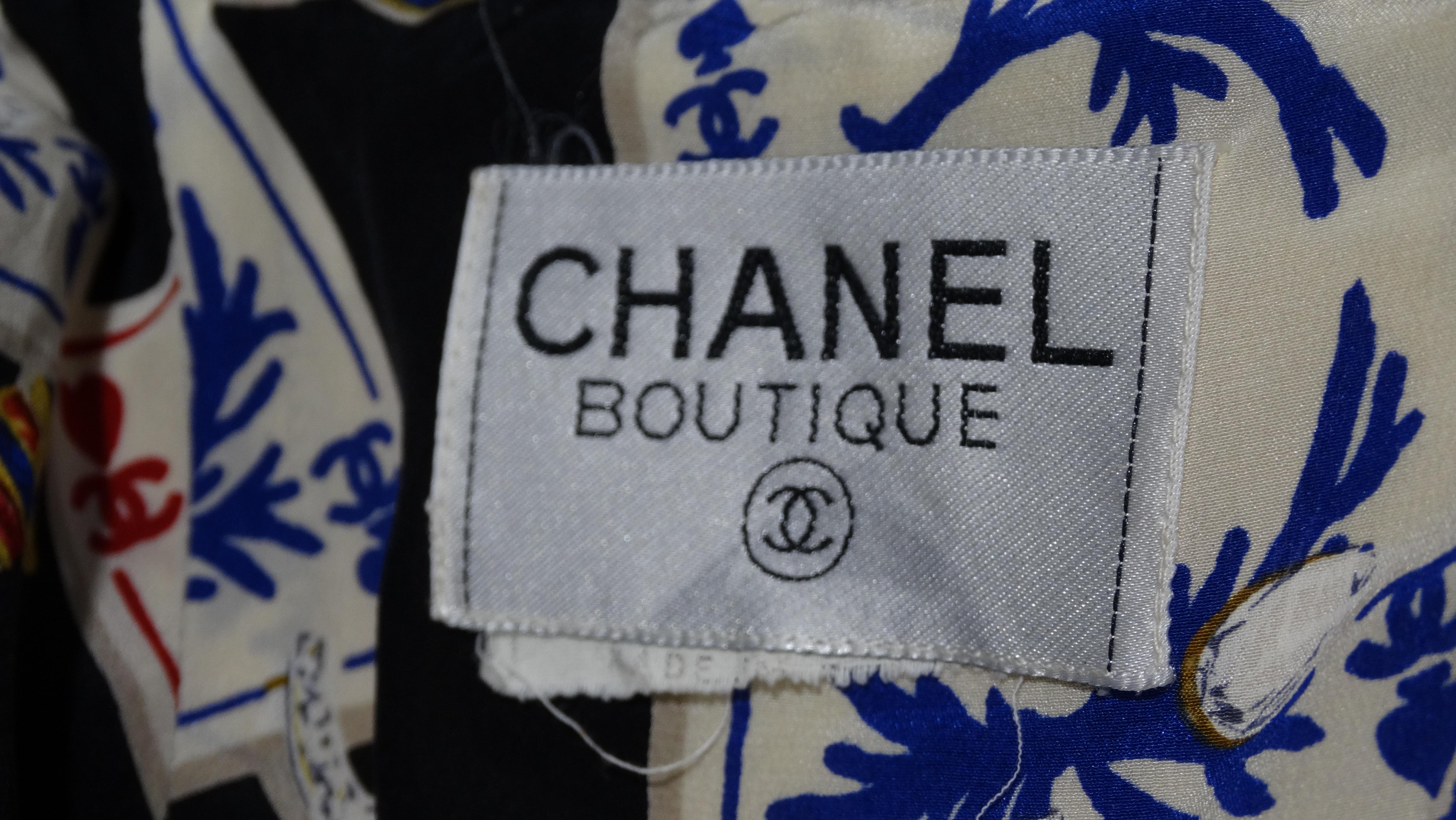 Chanel - Ensemble jupe réversible rare, années 1980 en vente 8