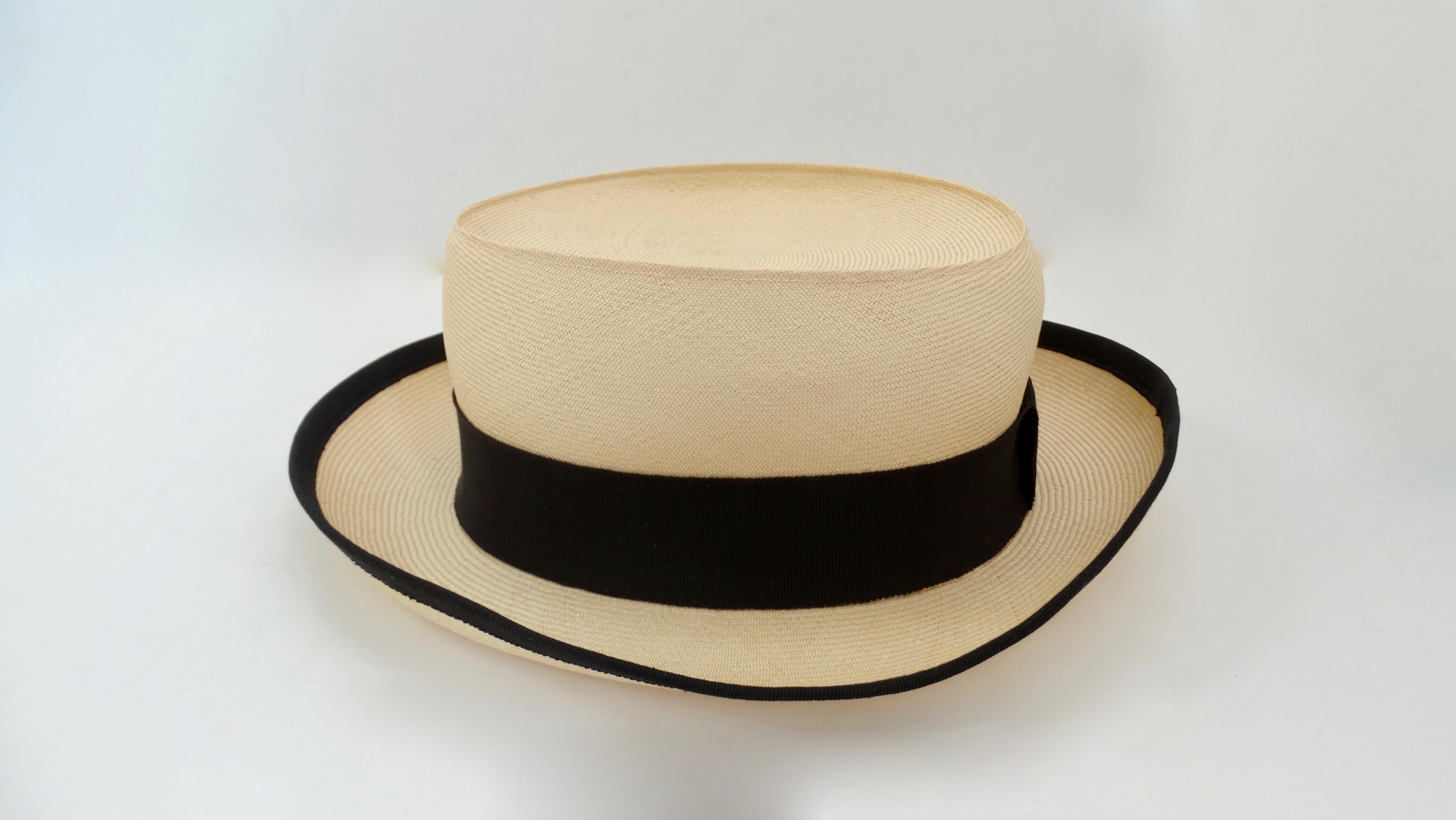 chanel straw hat