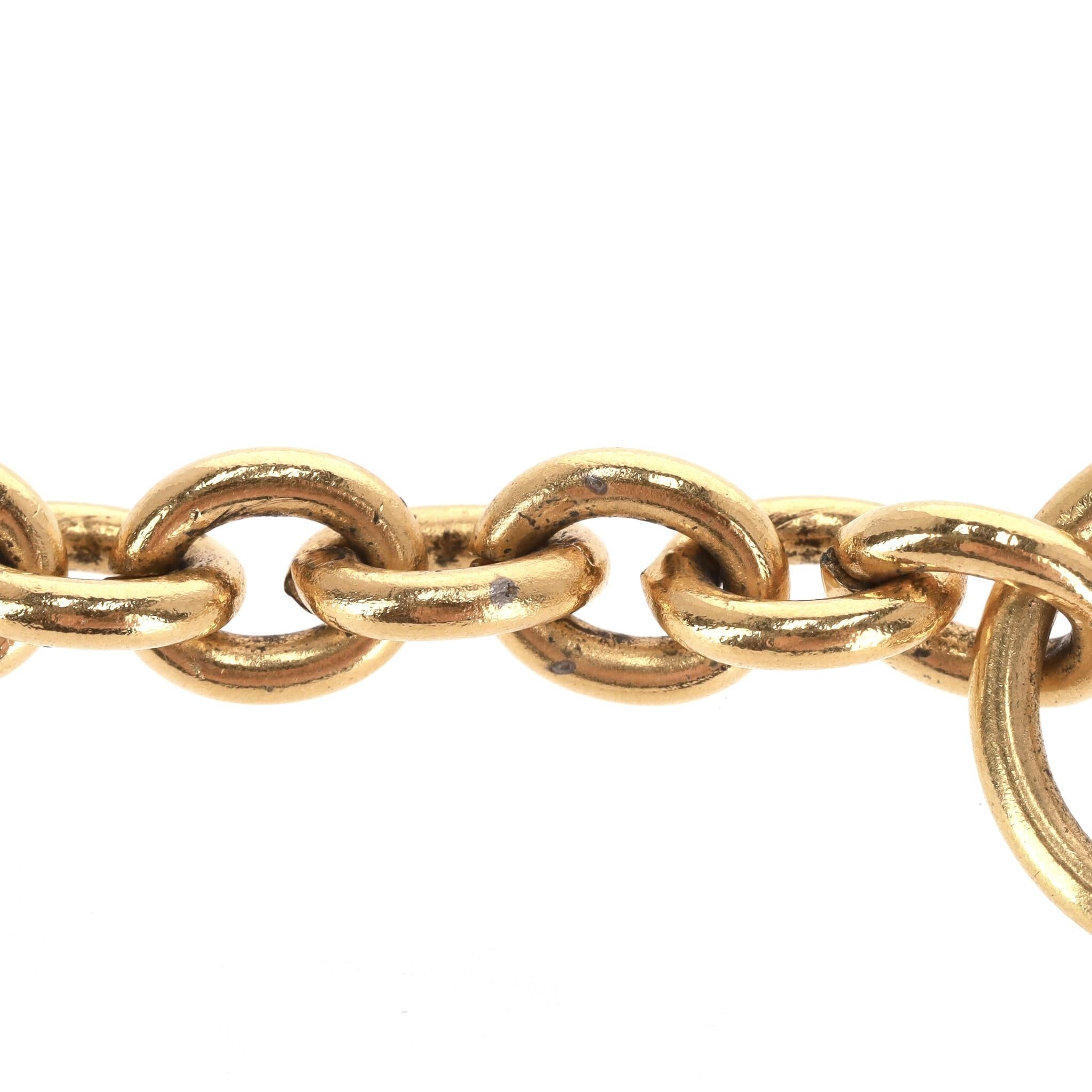 Chanel 1980's Vintage Pearl & 24k Gold Plated Necklace 4