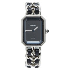 Chanel 1987 Montre Premiere Chaine Iconique TS Stainless Steel Premiere Watch S