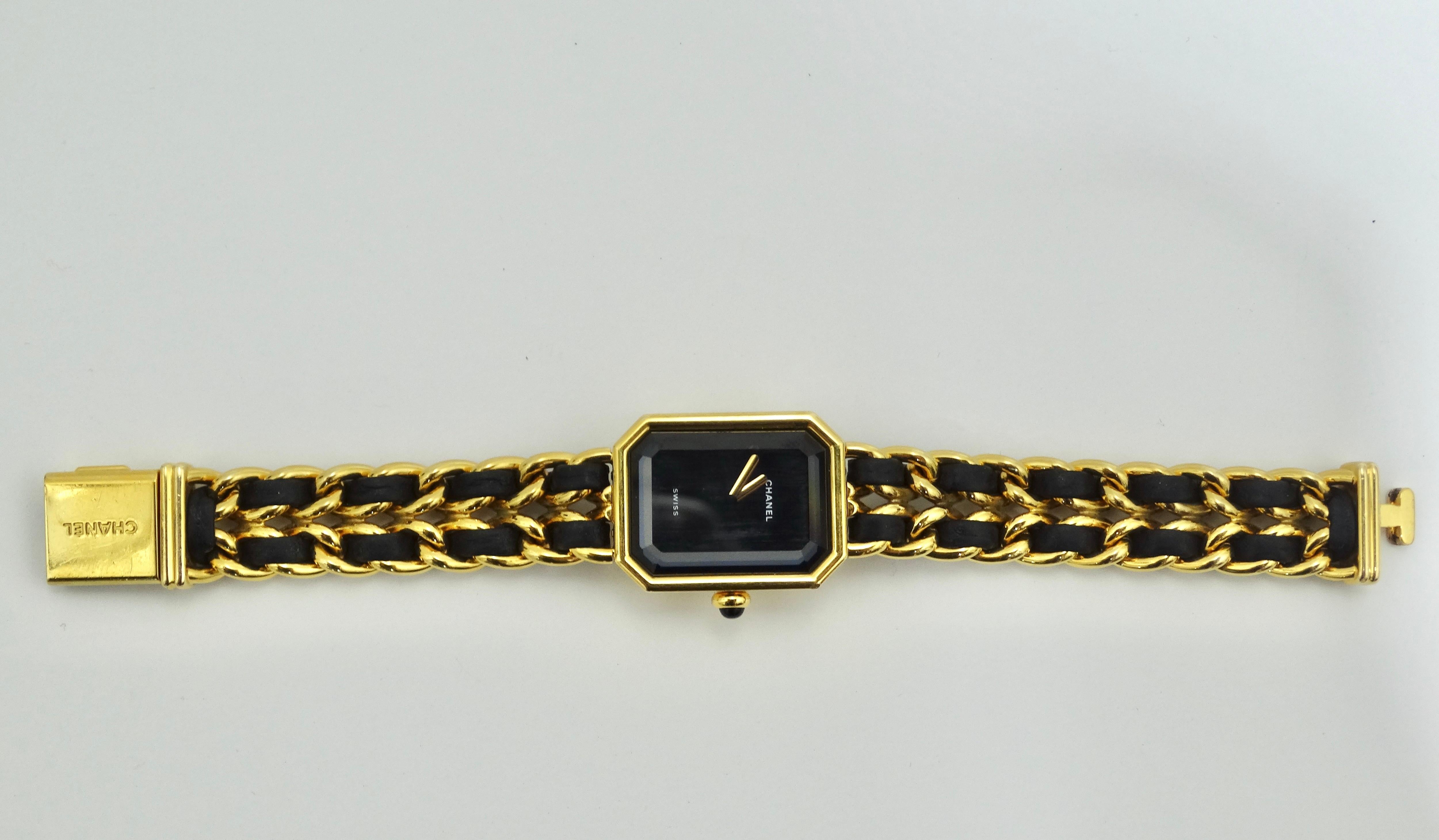 prada gold watch