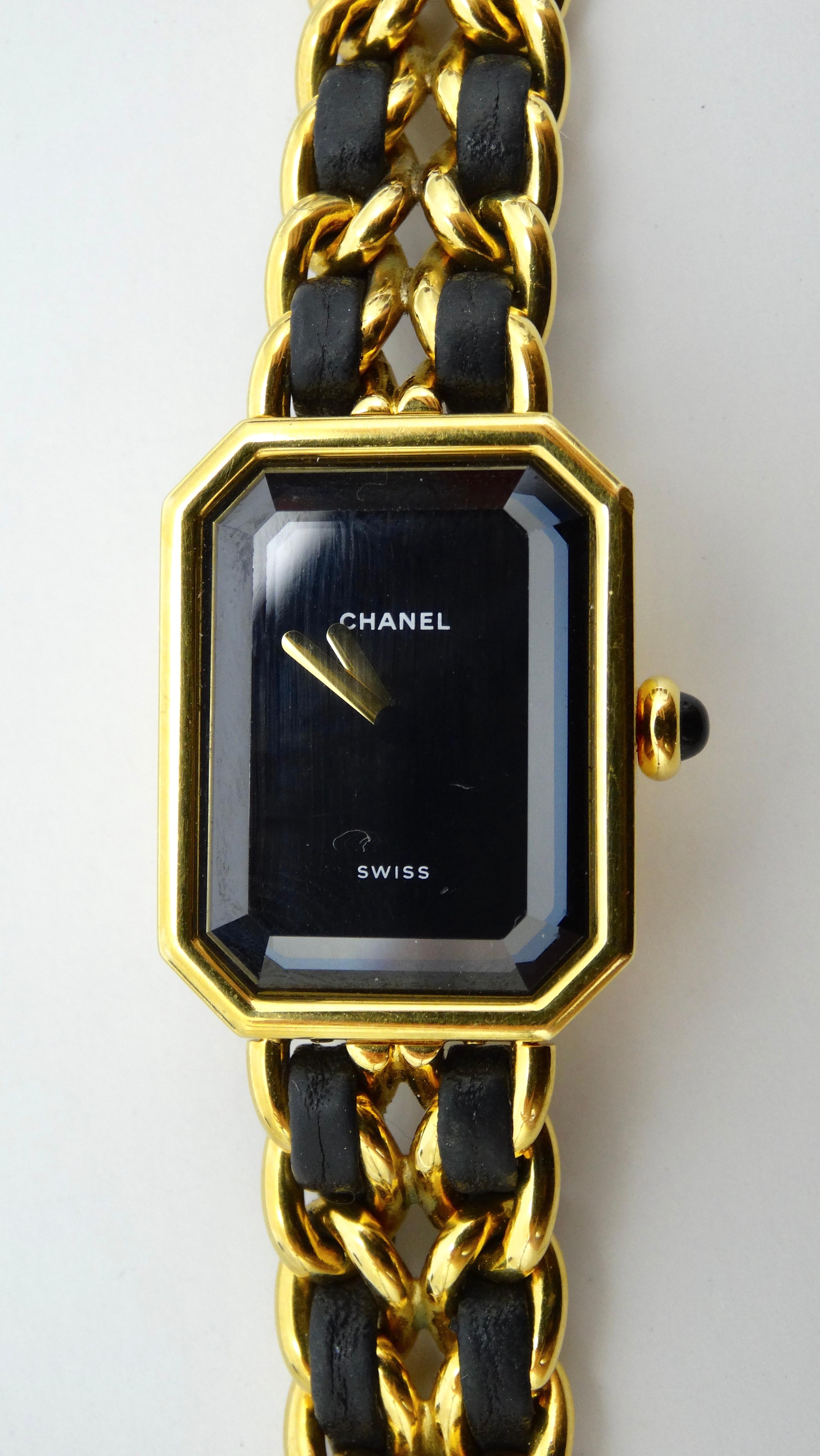 Octagon Cut Chanel 1987 Premier Quartz Watch