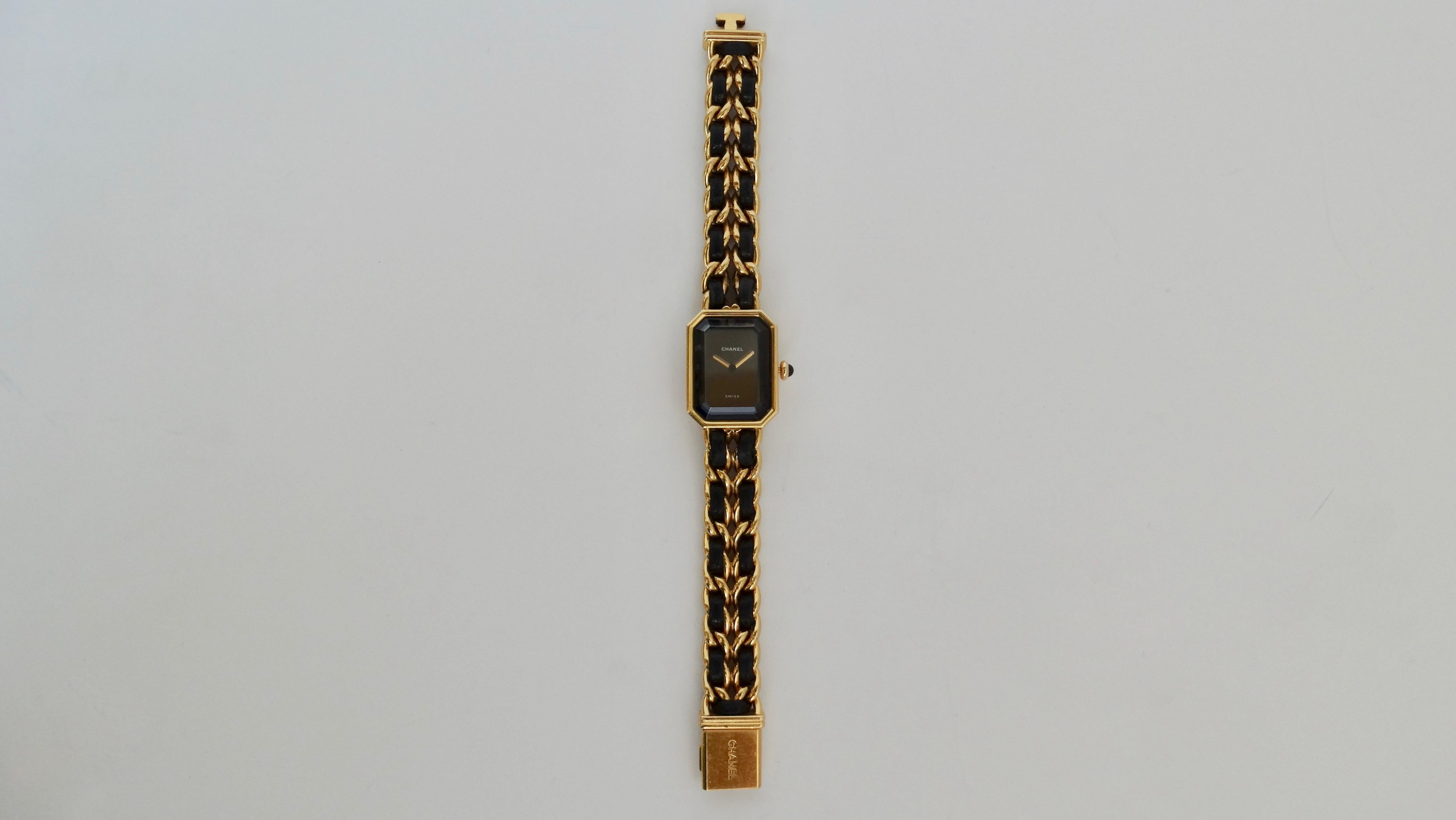 chanel premiere watch 1987