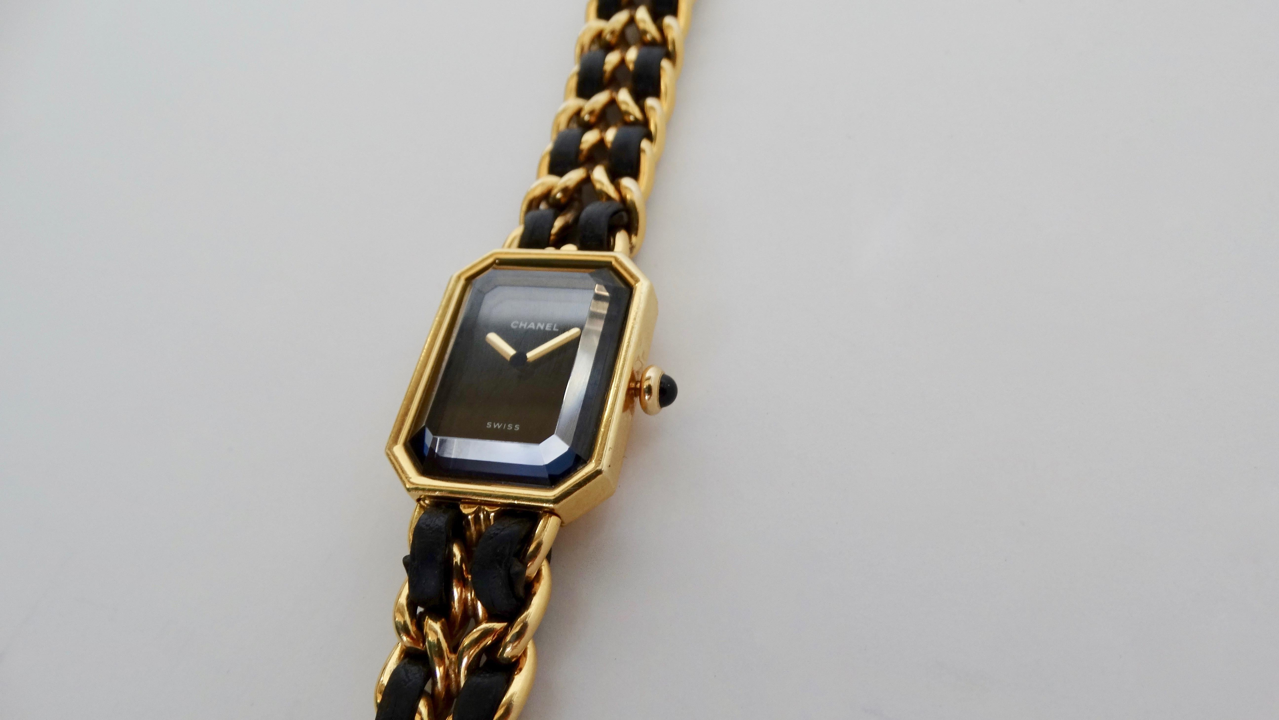 Chanel 1987 Premiere Chain Link Watch  1