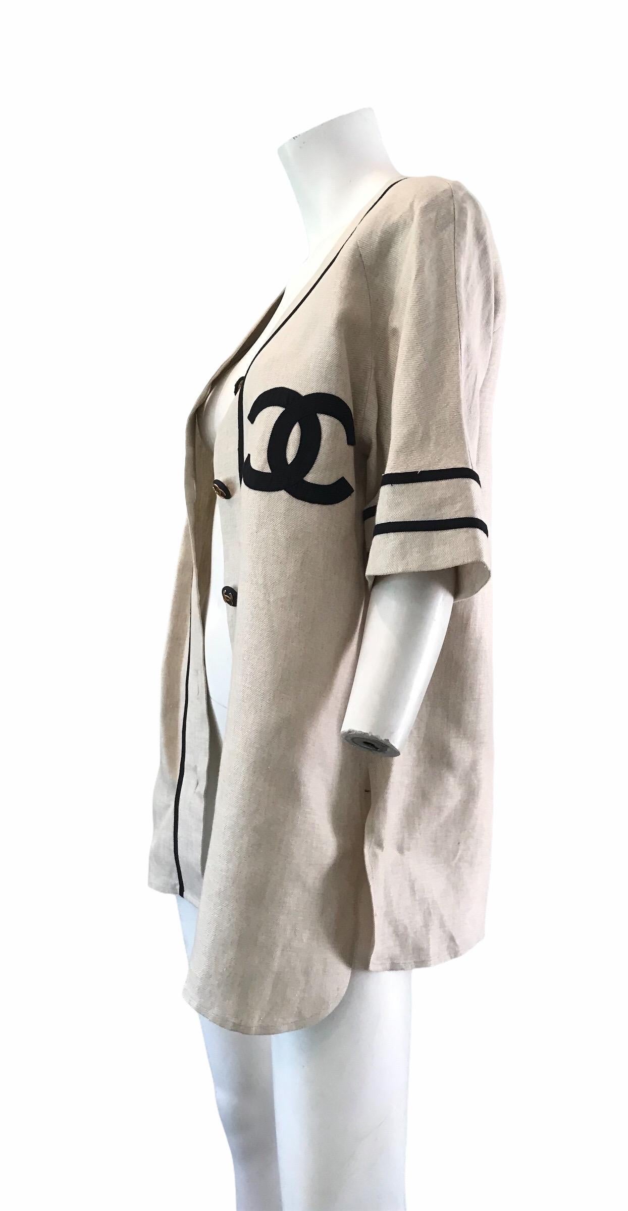 chanel jersey shirt