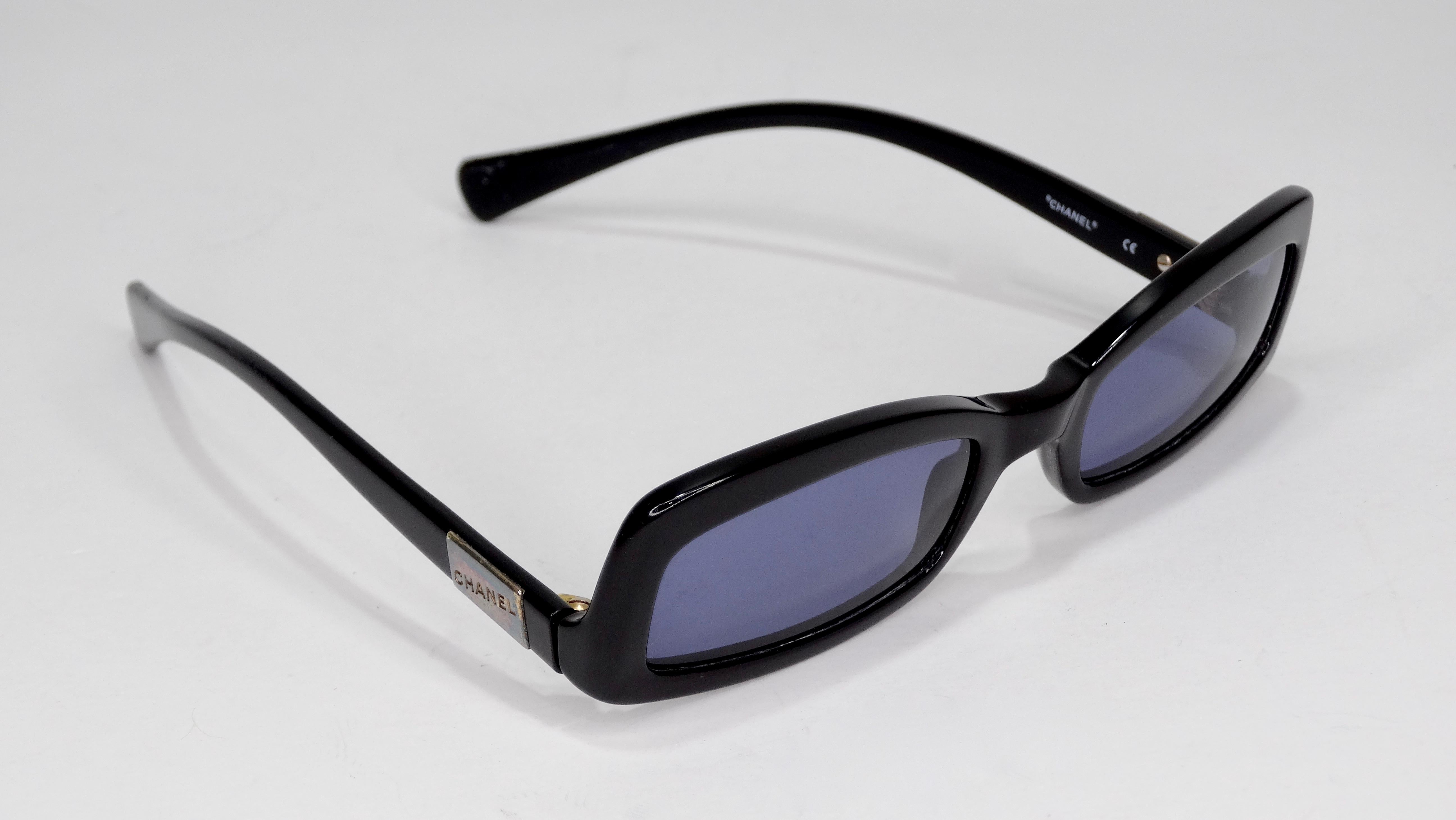 Chanel 1990er Logo-Sonnenbrille 1