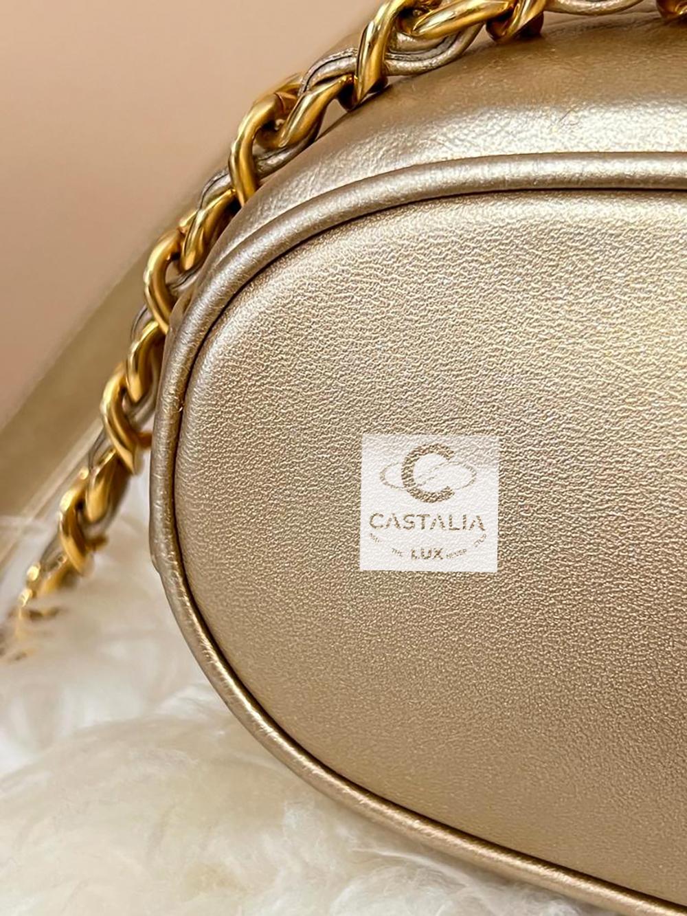 CHANEL 1990s Museum Level Rarest Leather Backpack en vente 7