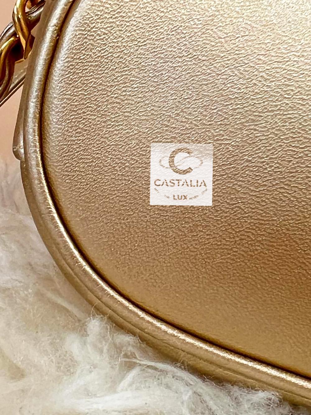 CHANEL 1990s Museum Level Rarest Leather Backpack en vente 8