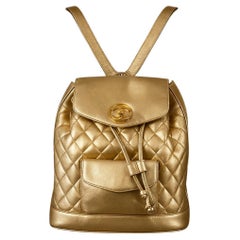 CHANEL 1990s Museum Level Rarest Leather Backpack