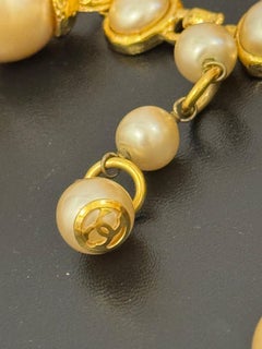 Chanel 1991 Gripoix pearl Choker necklace