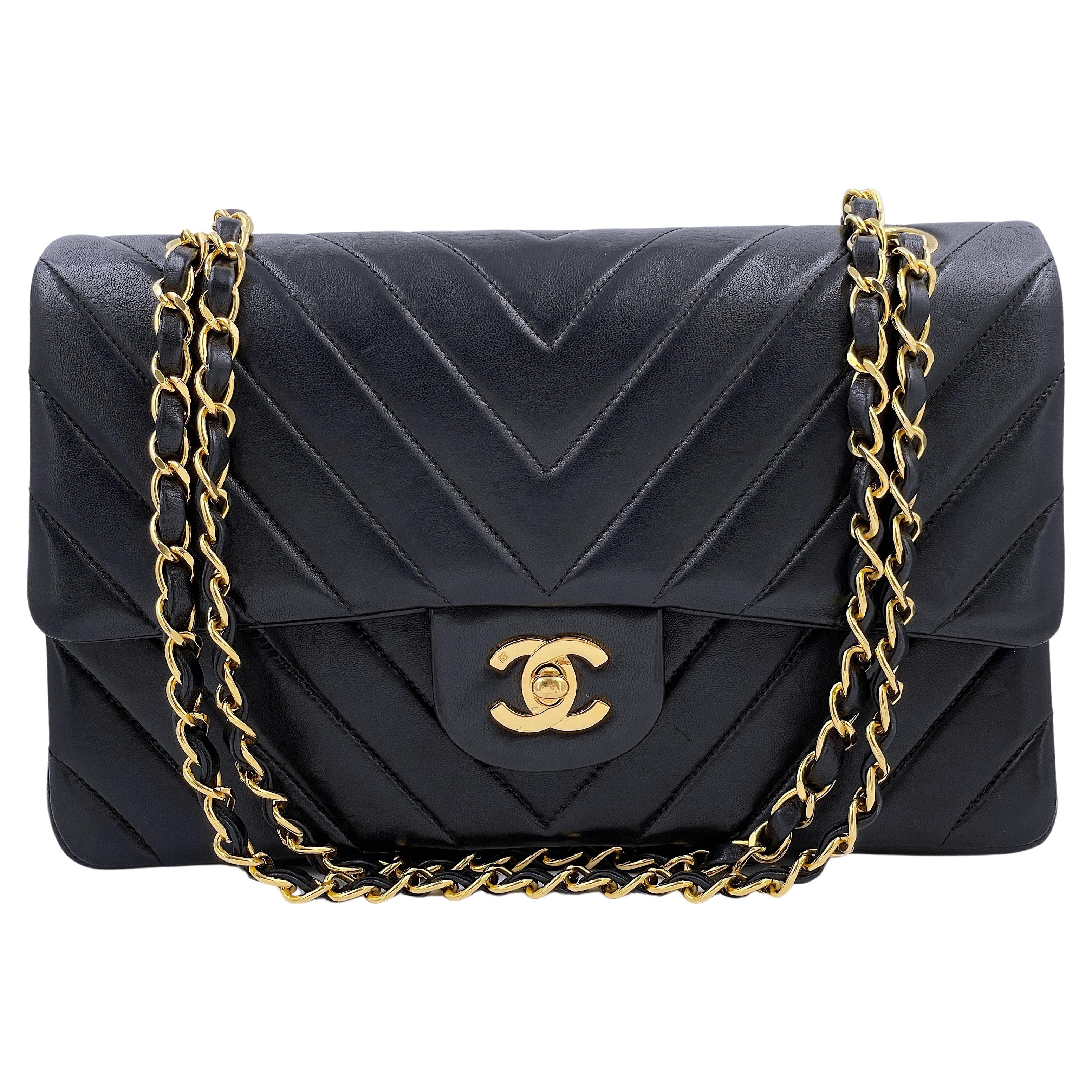 Chanel Black Caviar Jumbo Classic Double Flap Bag GHW 65399