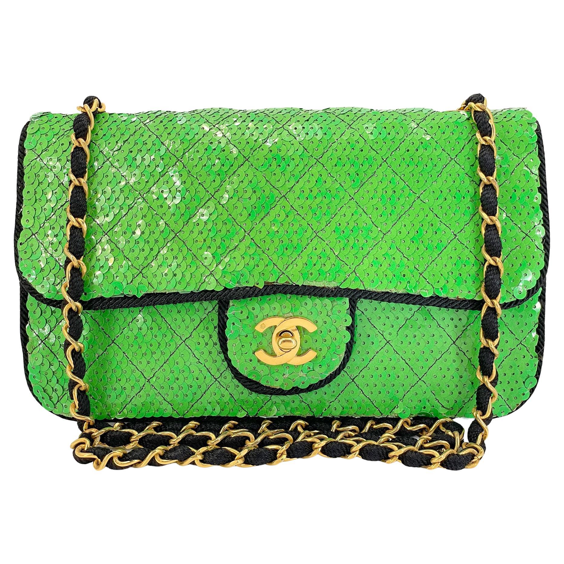 Chanel iridescent green hotsell