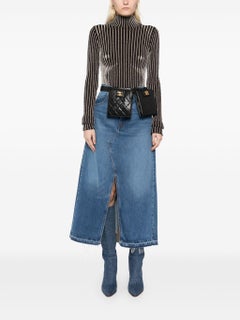 Chanel 1992 Rare Vintage Dual Twin Quilted Caviar Pouch Waist Fanny Belt Bag