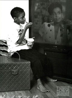 Chanel 1992 Rare Vintage Square Top Handle Train Case Vanity Decor Jewelry Box