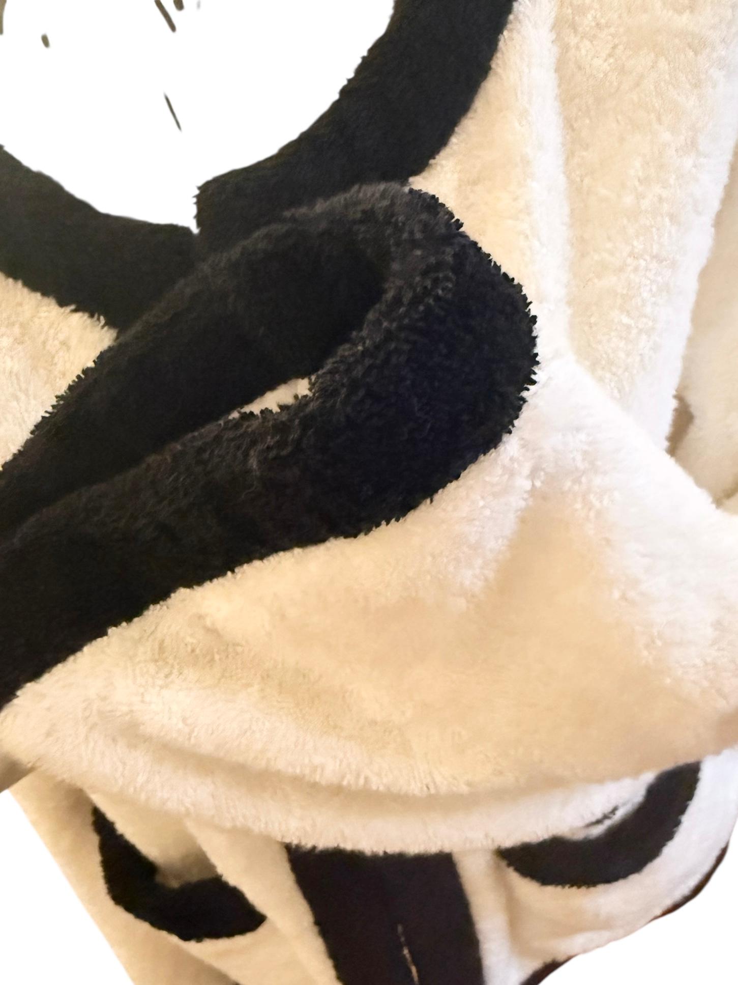 Chanel 1992 Runway White Terrycloth Open Jacket For Sale 2
