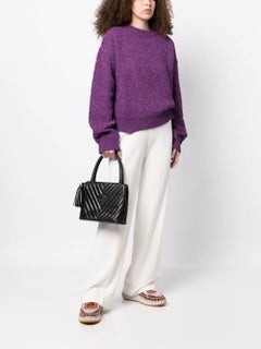 Chanel 1992 Vintage Black Caviar Chevron Tassel Fringe Tote Satchel Kelly Bag