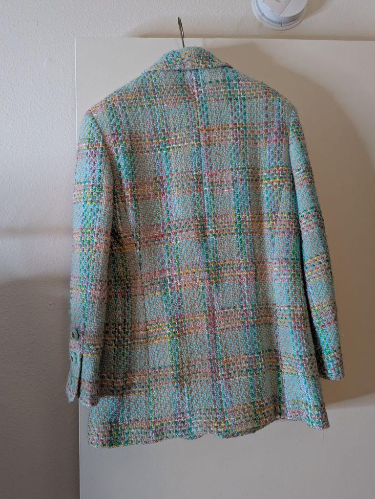 Blazer de tweed Chanel Primavera 1993 en Bueno estado para la venta en Miami, FL