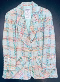 Blazer de tweed Chanel Primavera 1993