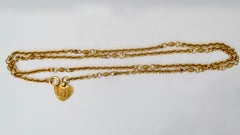 Chanel 1994 ‘CC' Pendant Chain Link Belt/Necklace