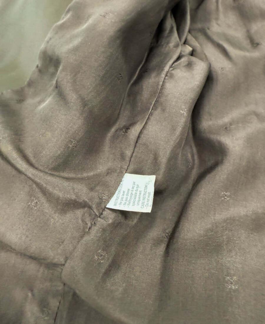 Donna Chanel 1994 Metiers D'art Vintage Giacca di pelle marrone in vendita